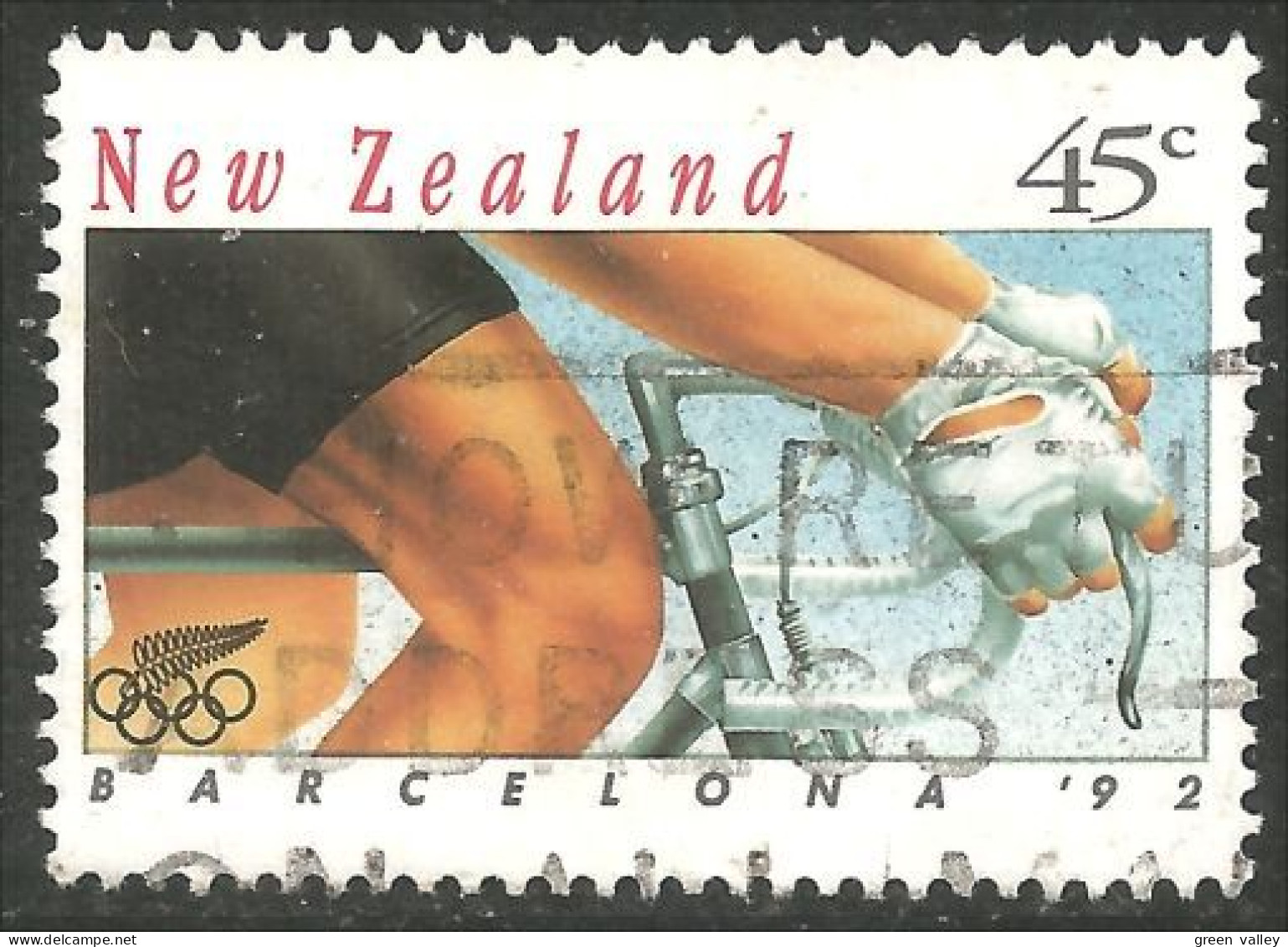 706 New Zealand Olympics Barcelona Cycling Bicycle Race Fahrrad Bicyclette Vélo Cyclisme (NZ-155b) - Wielrennen