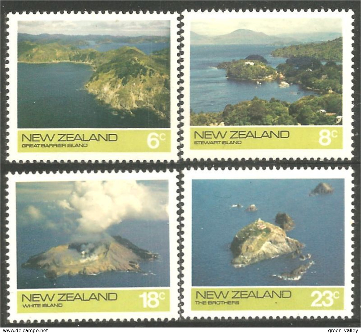 706 New Zealand 1974 Offshore Islands Iles Inseln Isola MNH ** Neuf SC (NZ-124) - Isole