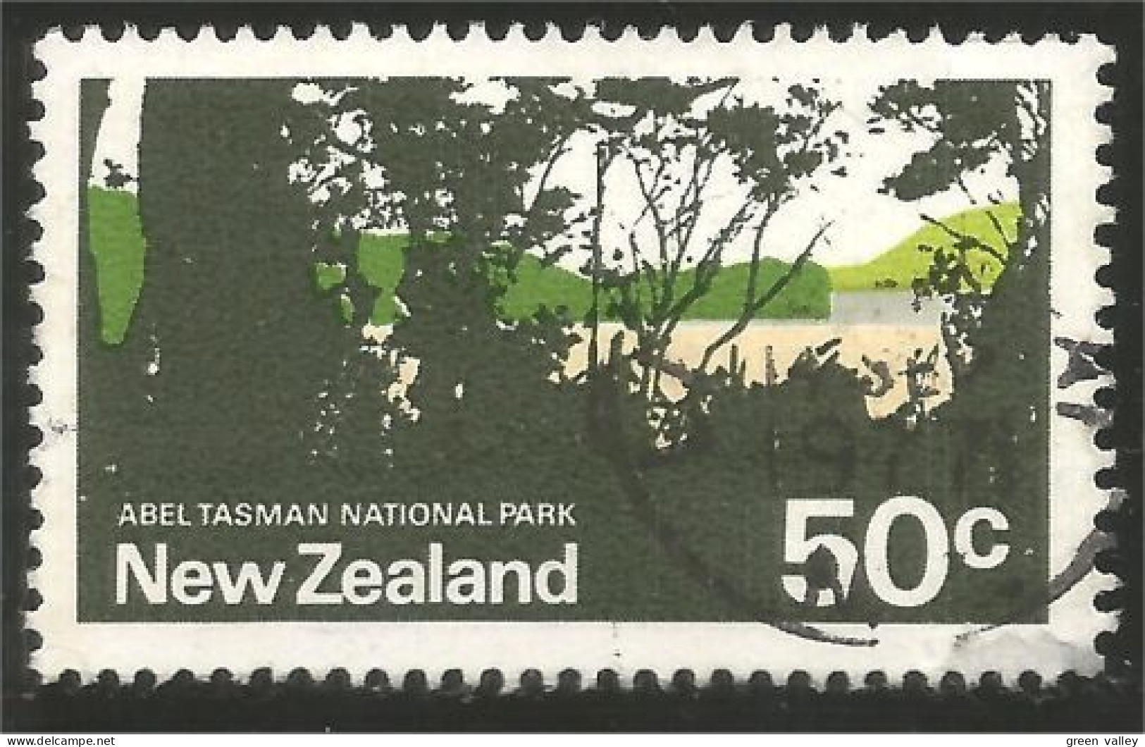 706 New Zealand 1970 Abel Tasman National Park (NZ-109) - Gebruikt