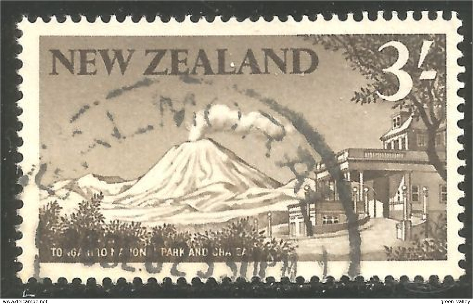 706 New Zealand Volcan Ngauruhoe Volcano (NZ-93) - Vulcani