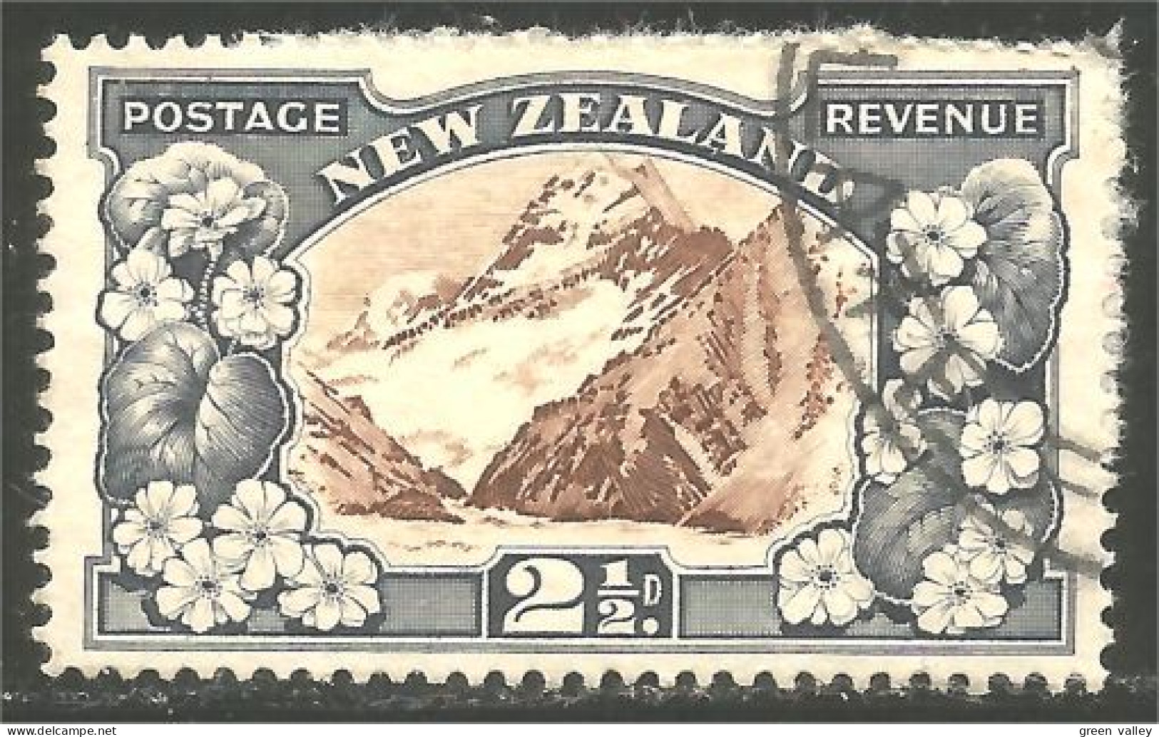 706 New Zealand 1935 Mt Cook (NZ-68) - Ungebraucht