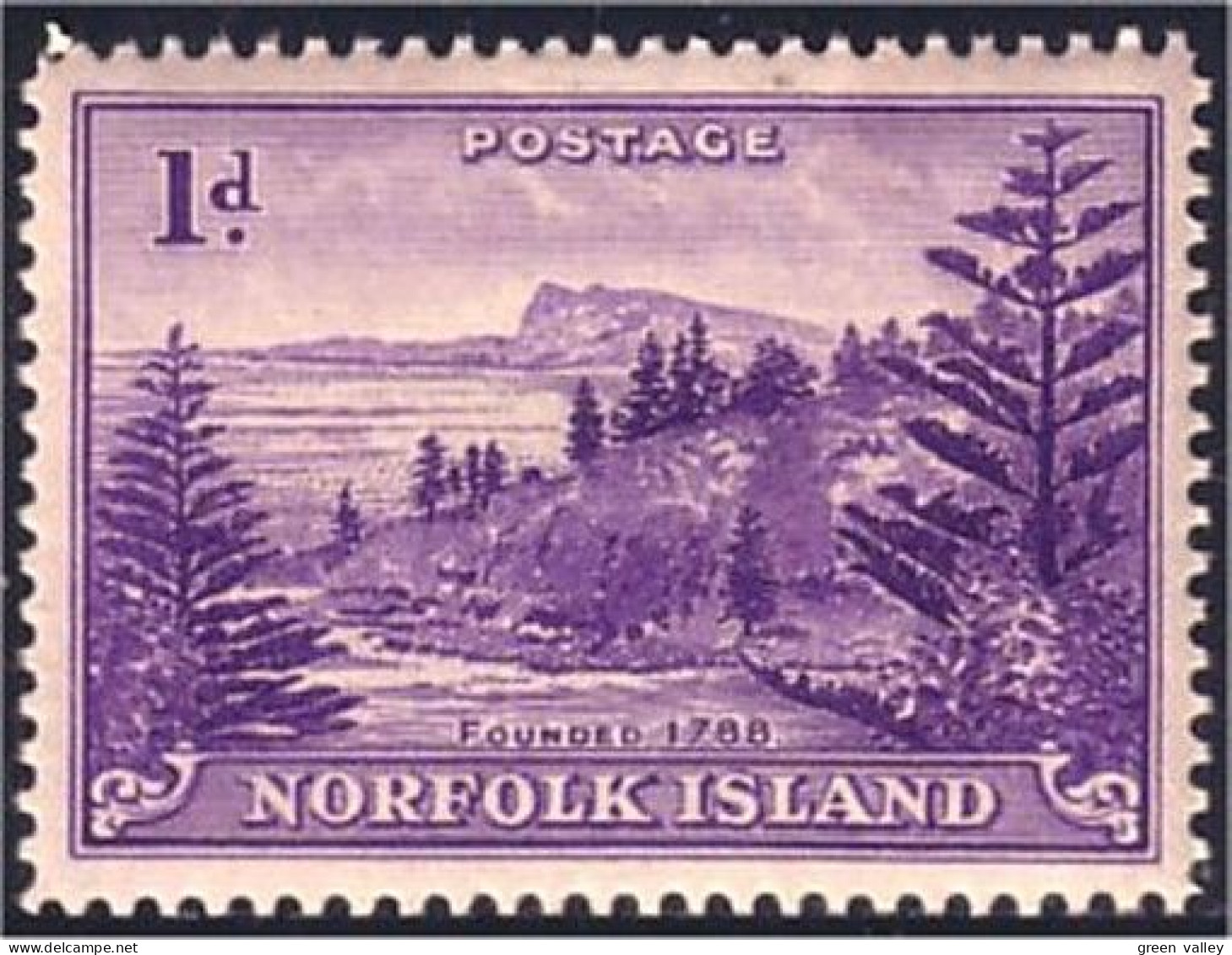 692 Norfolk Ball Bay MH * Neuf (NRF-116) - Norfolk Island