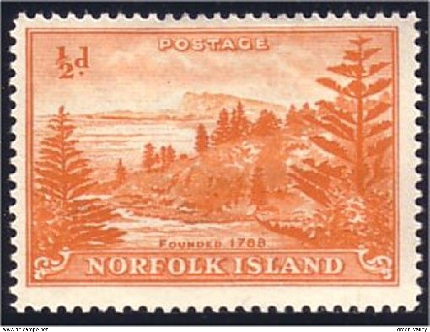 692 Norfolk Ball Bay MH * Neuf (NRF-115) - Norfolk Island