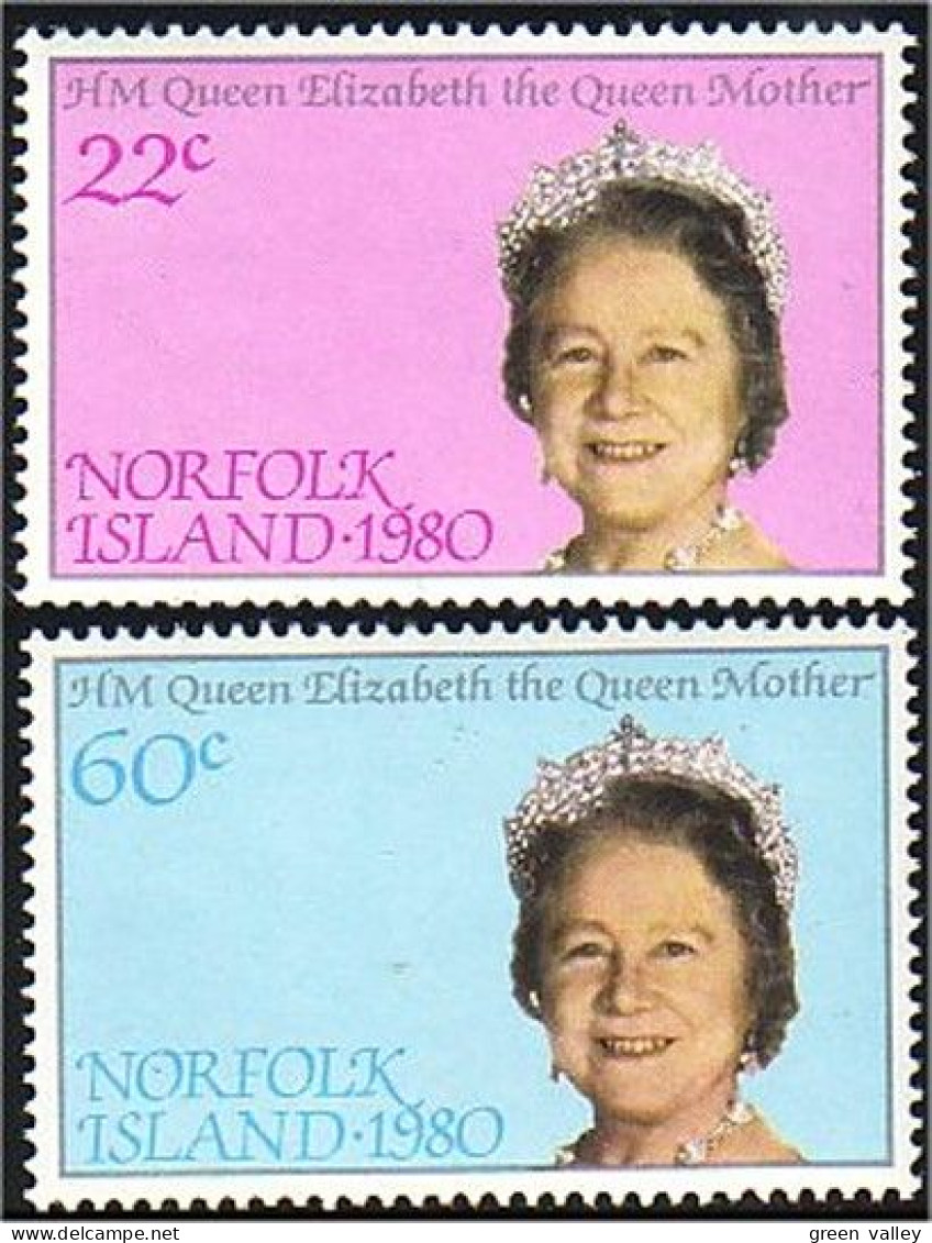 692 Norfolk Queen Mother MNH ** Neuf SC (NRF-36) - Norfolk Island