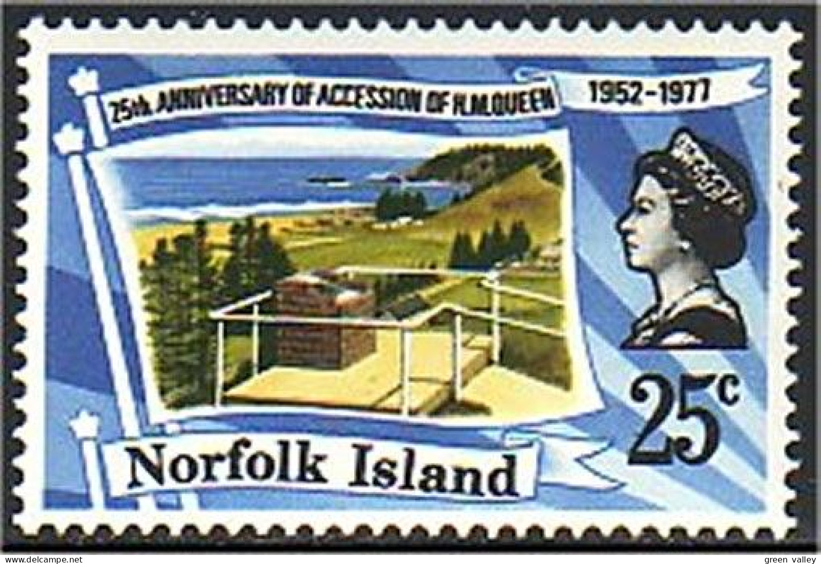 692 Norfolk Drapeau Flag MNH ** Neuf SC (NRF-22a) - Stamps