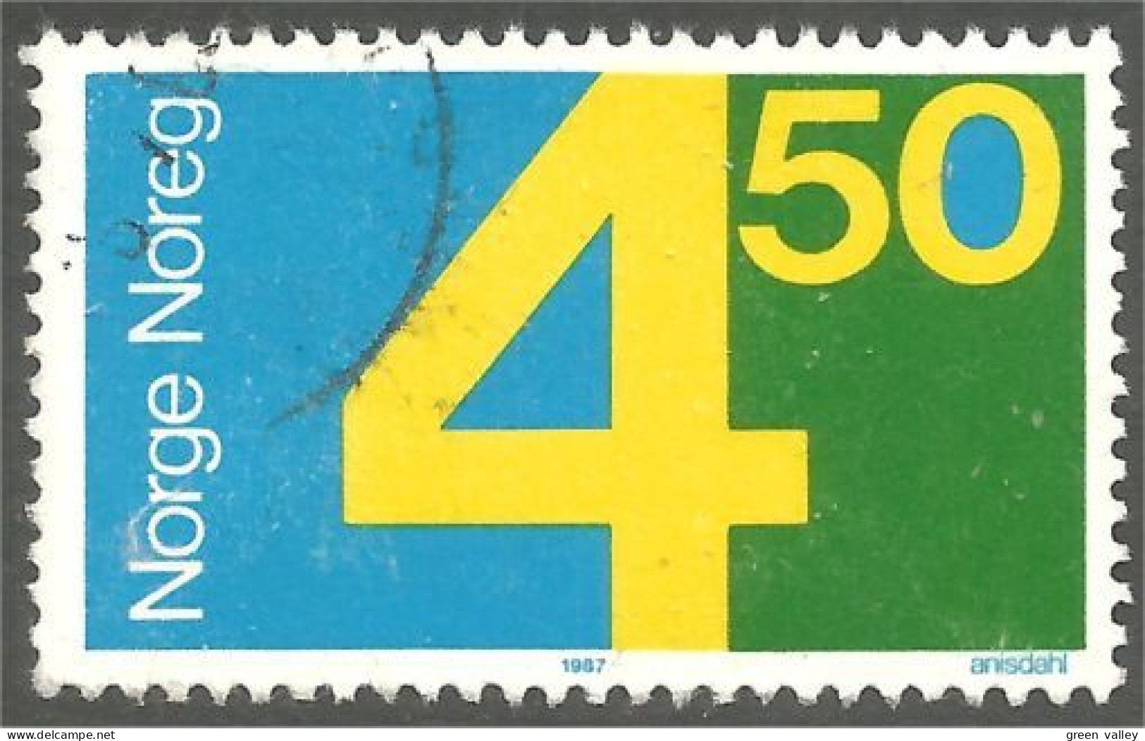 690 Norway 1987 4.50 K (NOR-450a) - Sonstige & Ohne Zuordnung