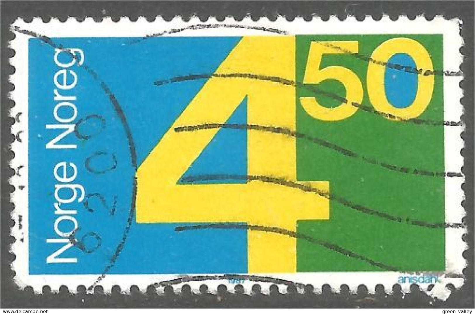 690 Norway 1987 4.50 K (NOR-450b) - Sonstige & Ohne Zuordnung