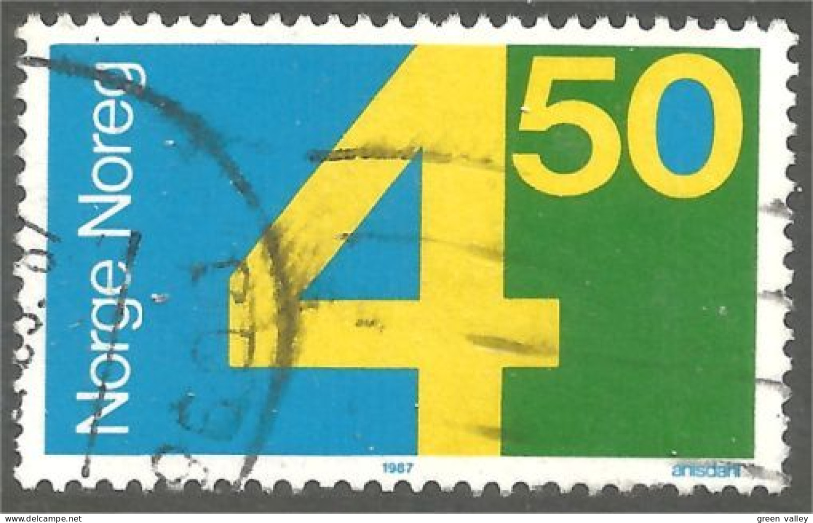 690 Norway 1987 4.50 K (NOR-450d) - Sonstige & Ohne Zuordnung