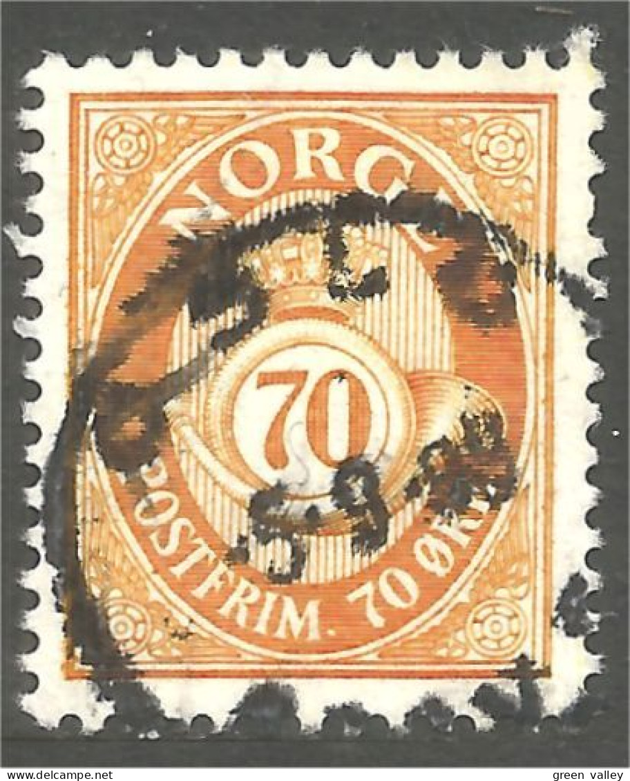 690 Norway 1978 Cor Postal Horn 70c Orange (NOR-445) - Sonstige & Ohne Zuordnung