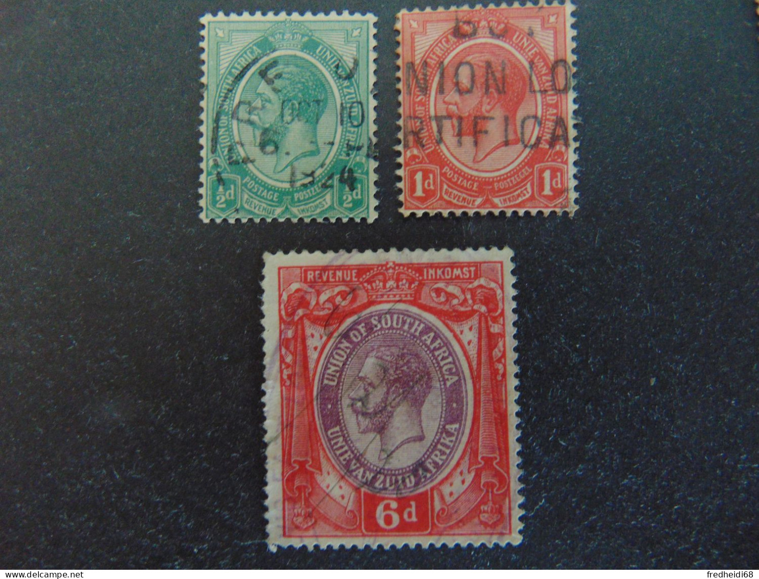 Très Beau Petit Lot De 3 Timbres Oblitérés - Usati