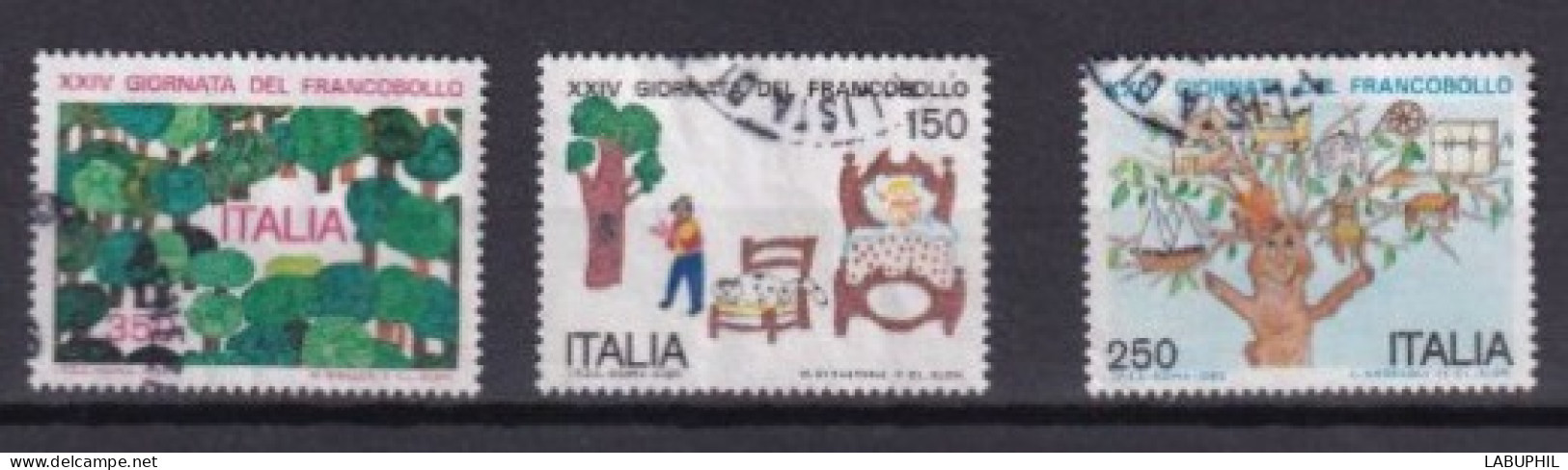 ITALIE Oblitérés Used 1982 - 1981-90: Oblitérés