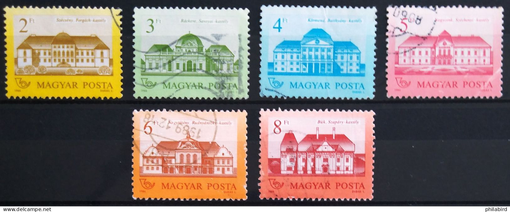 HONGRIE                       N° 3064/3069                      OBLITERE - Used Stamps