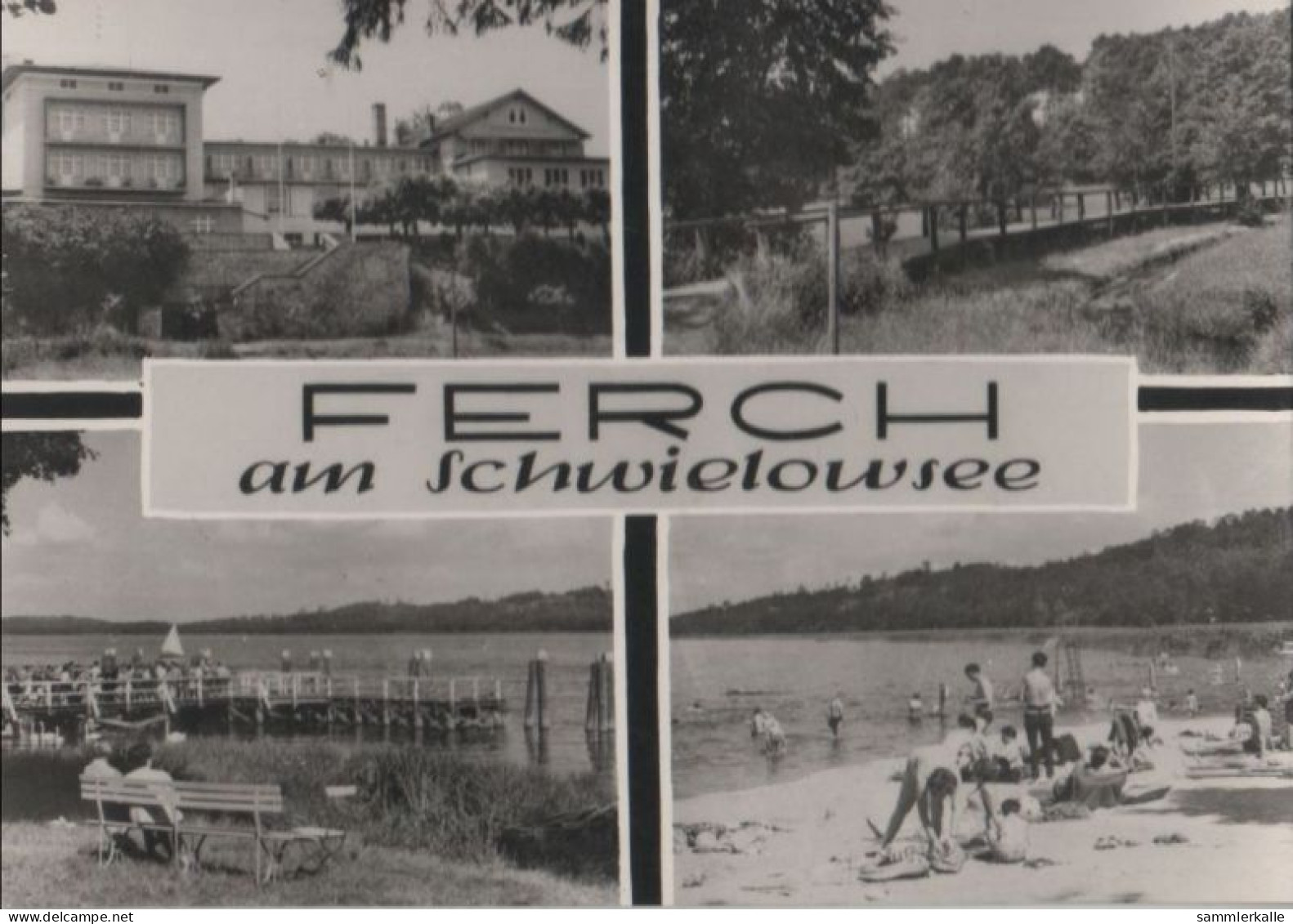 43340 - Schwielowsee-Ferch - Mit 4 Bildern - 1972 - Ferch