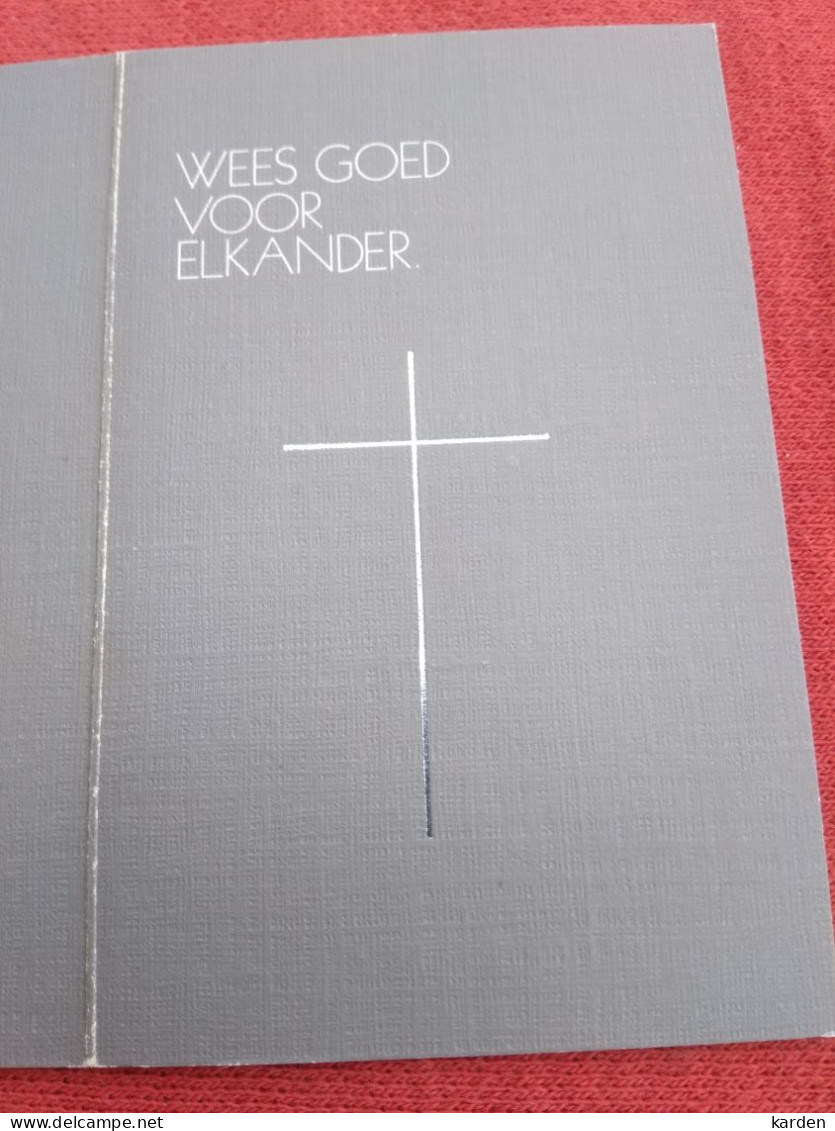 Doodsprentje Maria De Backer / Daknam 11/7/1894 Lokeren 1/3/1977 ( Maurice Broeckaert ) - Religion & Esotérisme