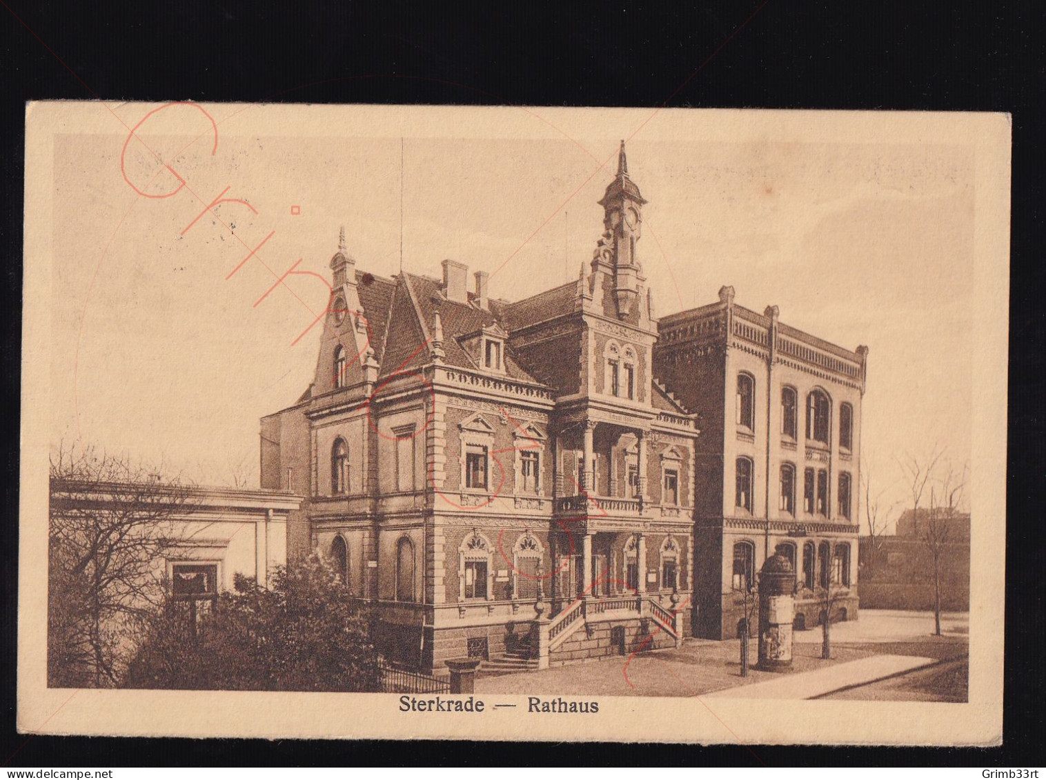 Sterkrade - Rathaus - Postkaart - Oberhausen