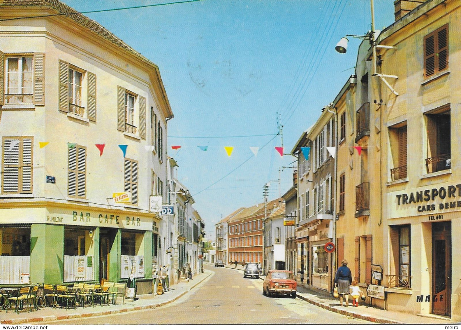 CPSM - (Dep. 77) -JOUARRE - Rue Petit Huet. - Combs La Ville