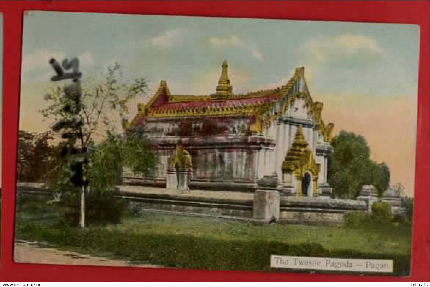 MYANMAR  EX BURMA     THE TWASOE  PAGODA - Myanmar (Burma)