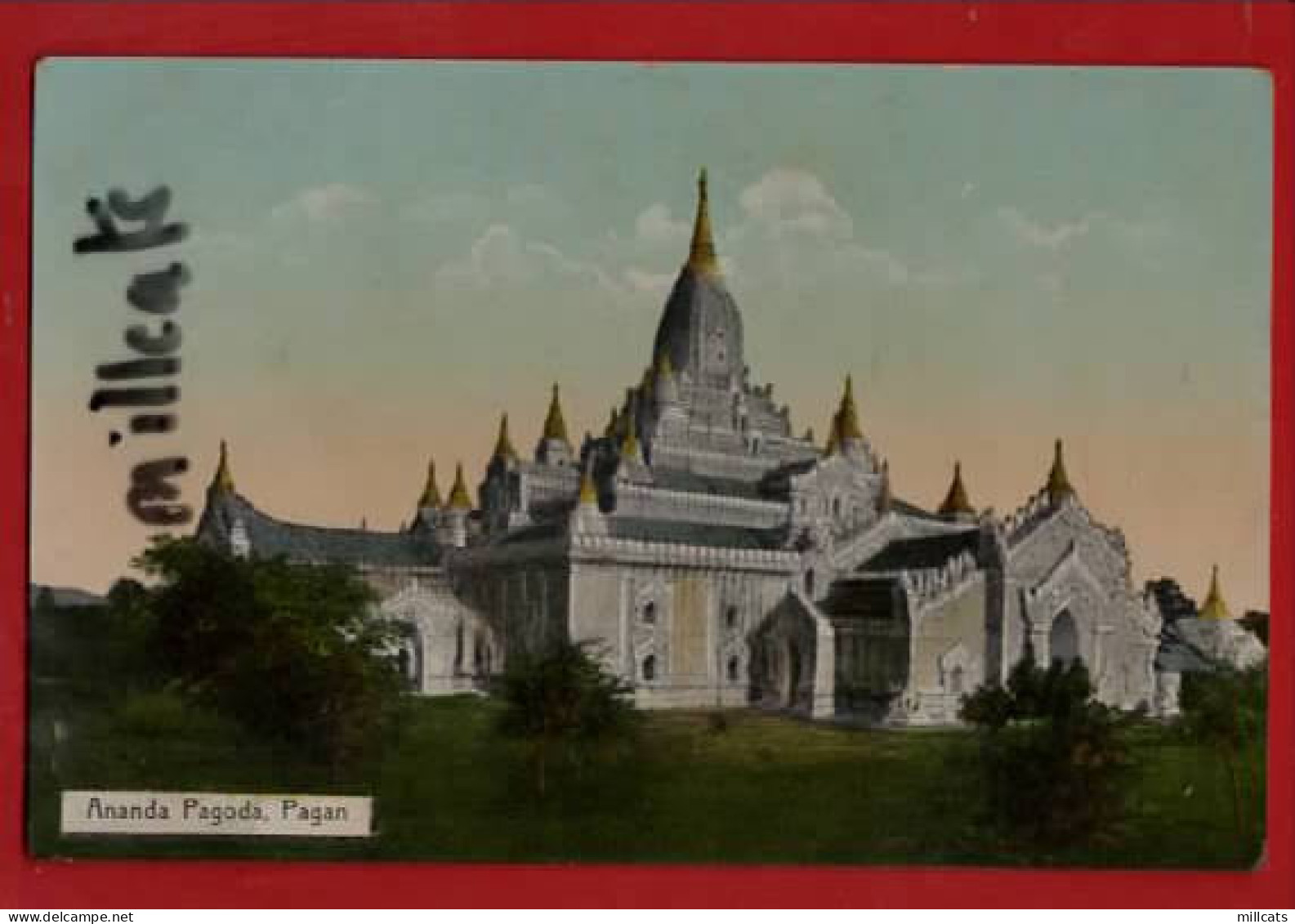 MYANMAR  EX BURMA     ANANDA PAGODA     PAGAN - Myanmar (Burma)