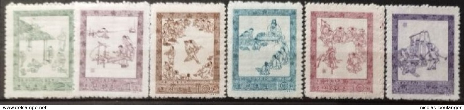 Corée Du Nord 1965 / Yvert N°607-612 / ** - Korea, North