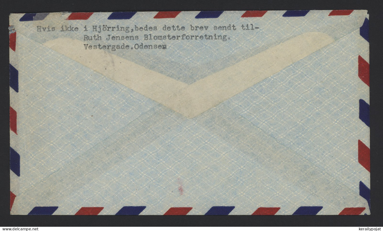 Ecuador 1940's Air Mail Cover To Denmark__(12551) - Equateur