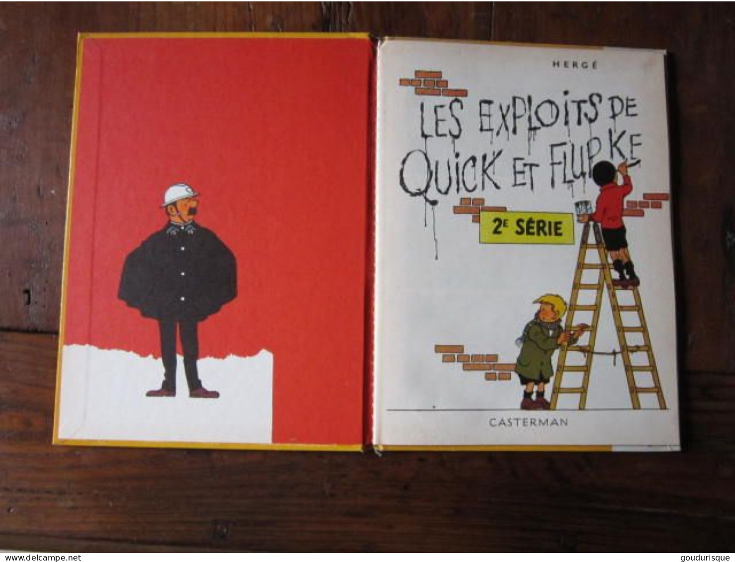 LES EXPLOITS DE QUICK ET FLUPKE  2 SERIE  HERGE - Quick Et Flupke