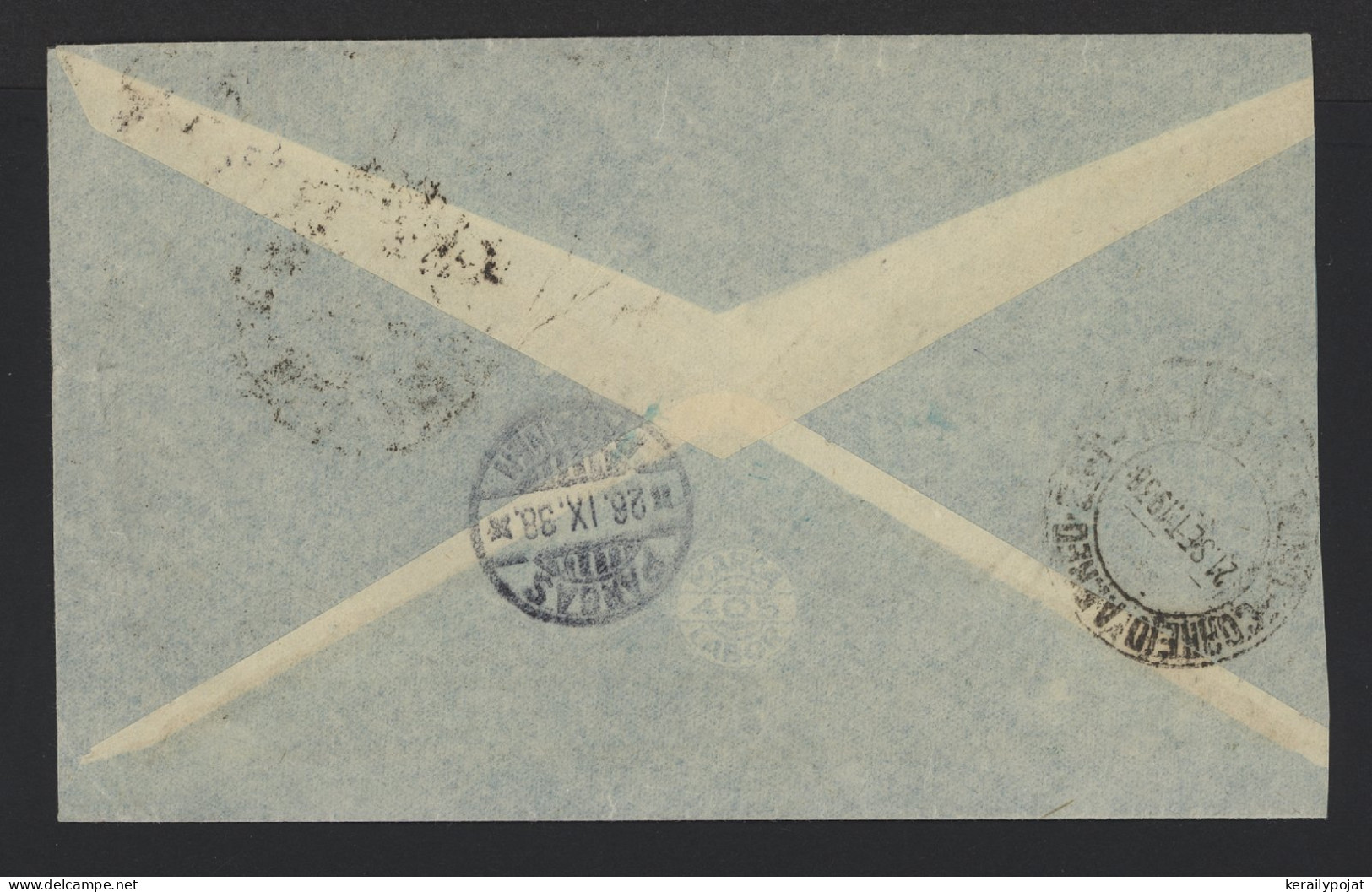 Brazil 1938 Air Mail Cover To Finland__(12230) - Airmail