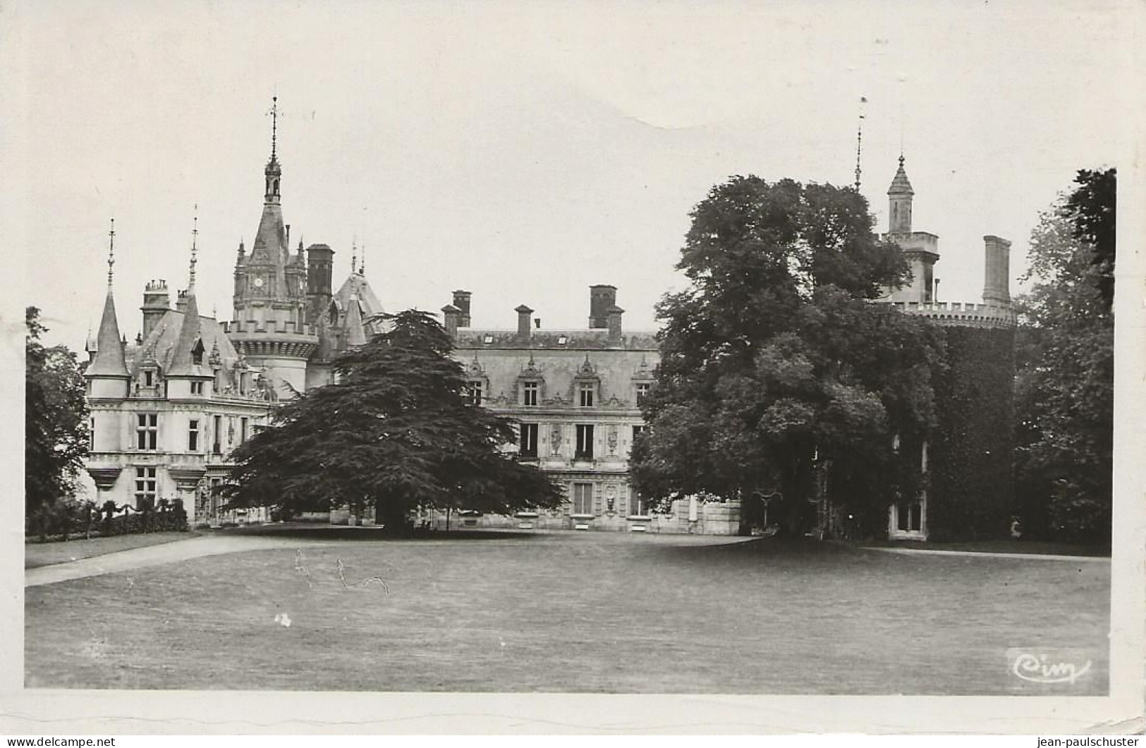 60 -  Environs De Noailles (Oise) - Château De Mouchy  Façade Principale -  ** CPSM ** - Noailles