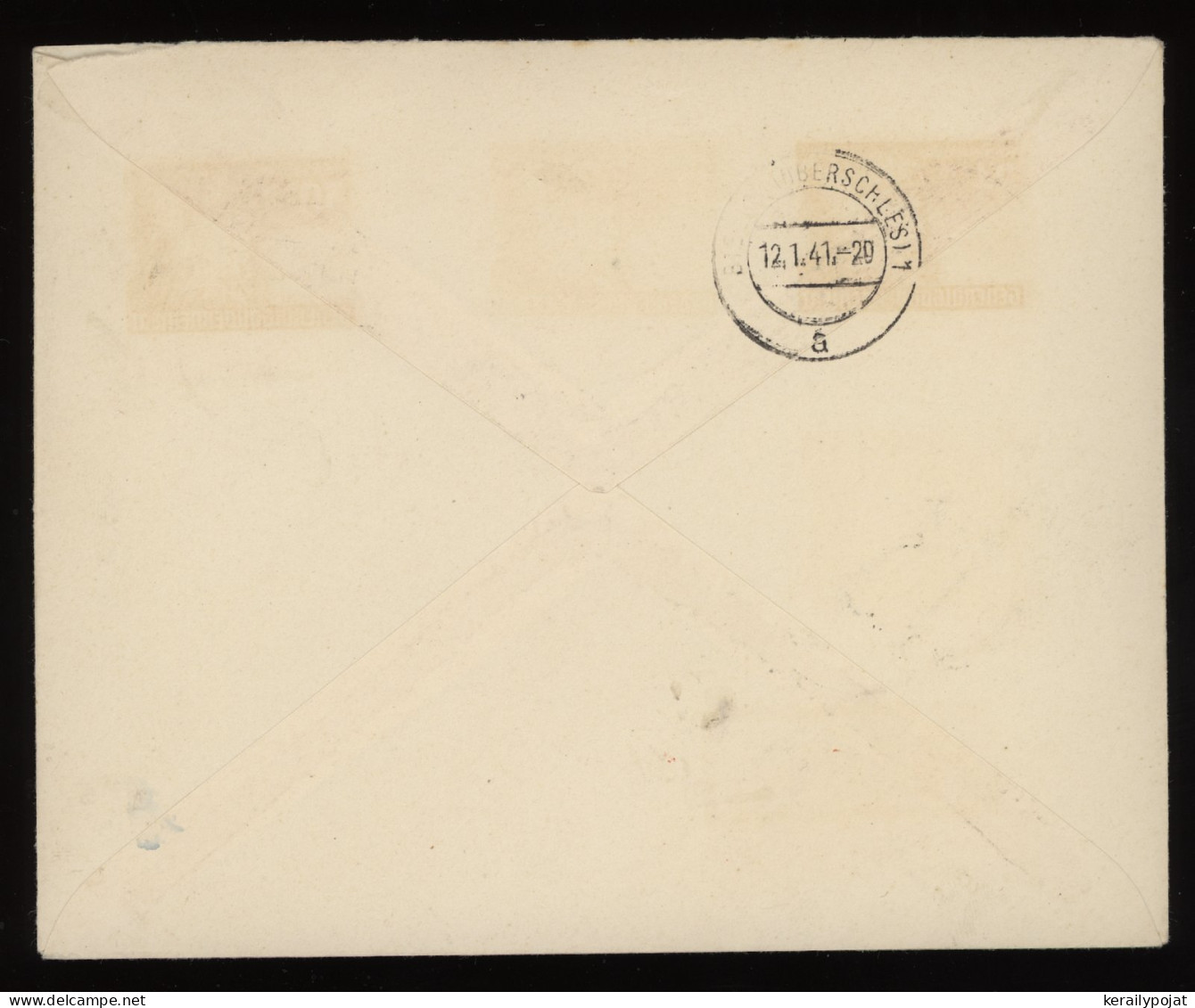 General Government 1941 Krakau 1 Registered Cover__(10551) - Generalregierung