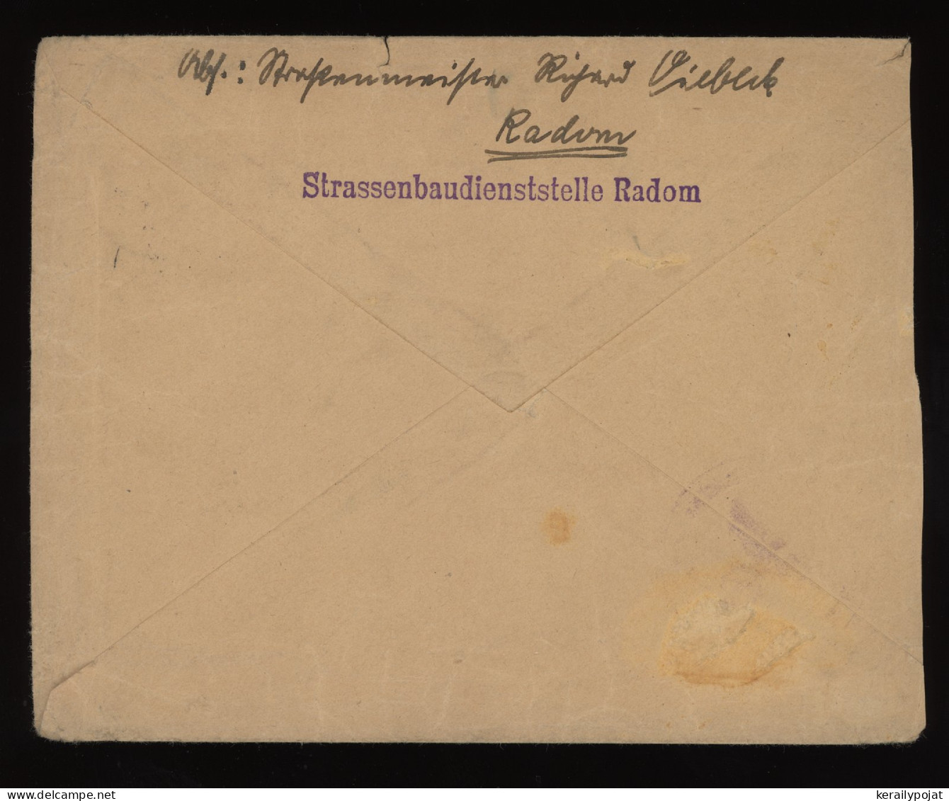 General Government 1940 Radom Cover To Magdeburg__(10589) - General Government