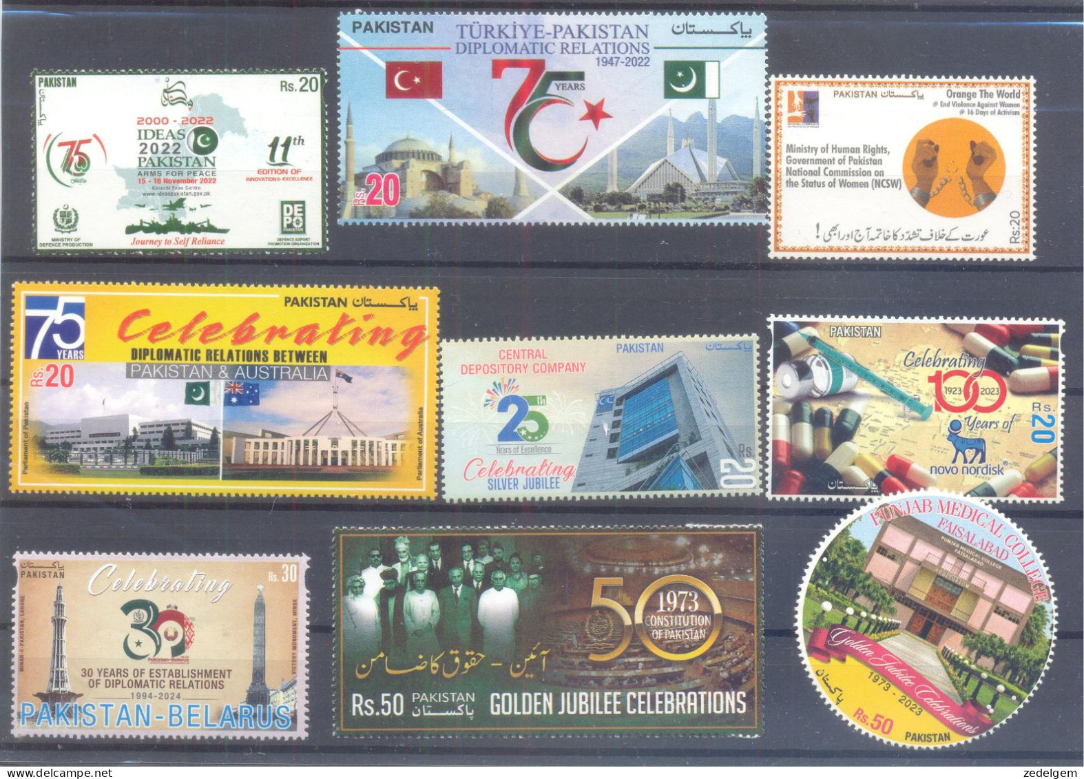 PAKISTAN   (K006) XC - Collections (without Album)