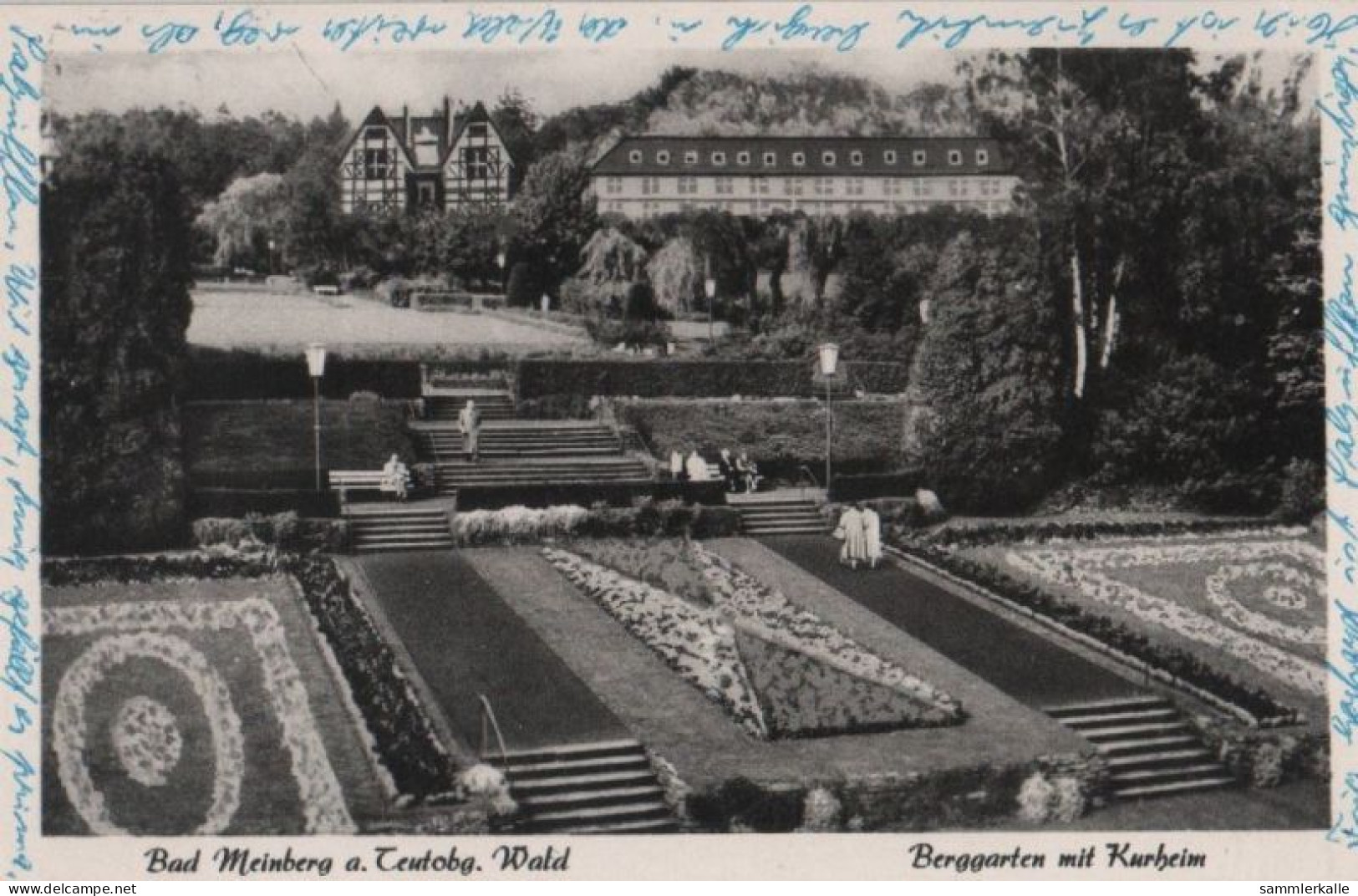 60181 - Bad Meinberg - Berggarten Mit Kurheim - 1961 - Bad Meinberg