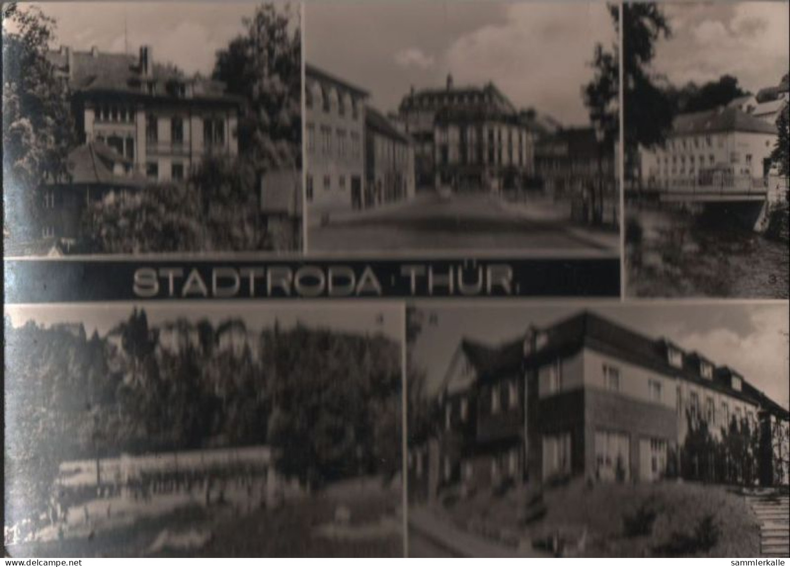 50756 - Stadtroda - U.a. Ernst-Thälmann-Platz - 1971 - Stadtroda
