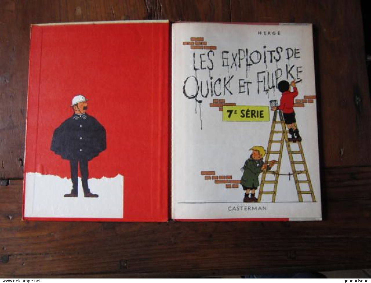 LES EXPLOITS DE QUICK ET FLUPKE  7 SERIE  HERGE - Quick Et Flupke