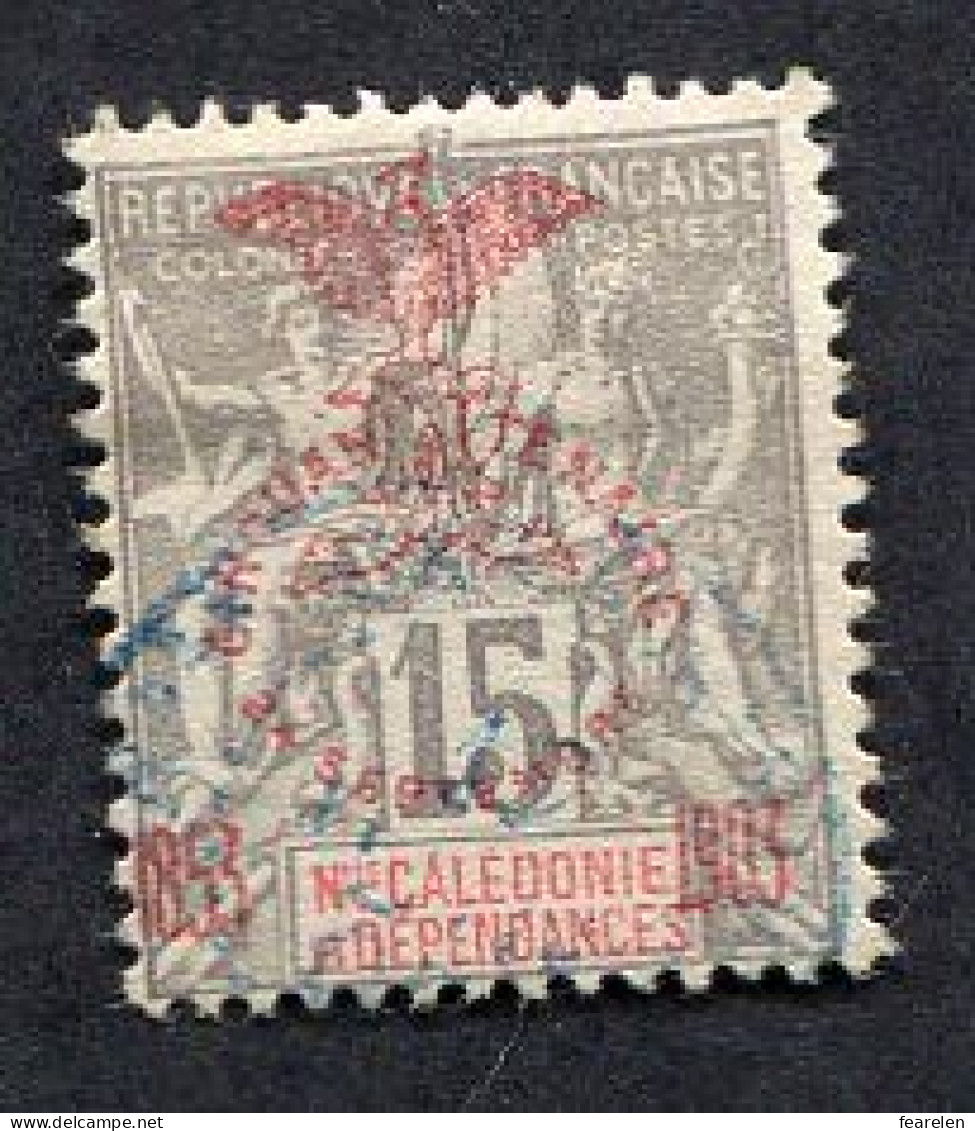 Colonie Française, Nouvelle-Calédonie N°73 Oblitéré, Qualité Très Beau - Used Stamps