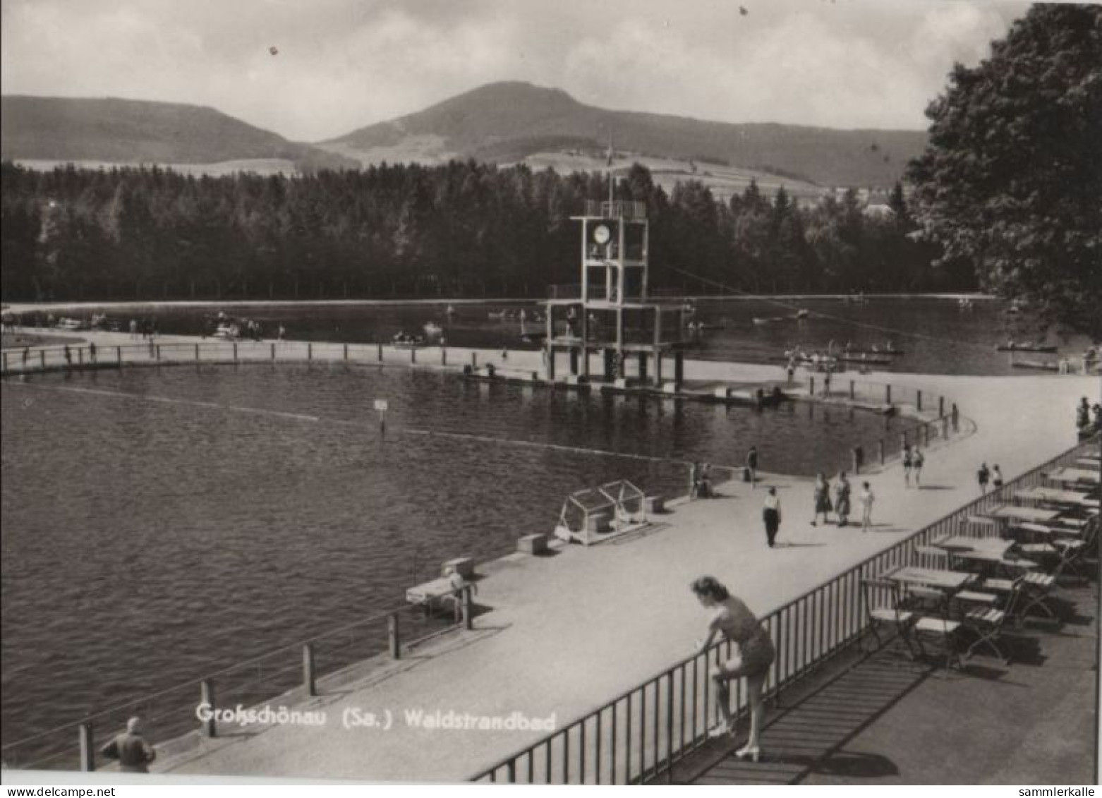 80824 - Grossschönau - Waldstrandbad - 1971 - Grossschoenau (Sachsen)