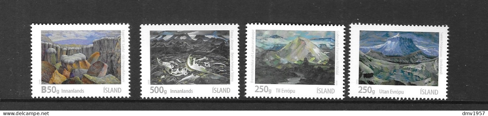 Iceland 2013 MNH Icelandic Visual Art. The Landscape Redefined Sg 1403/6 - Ongebruikt