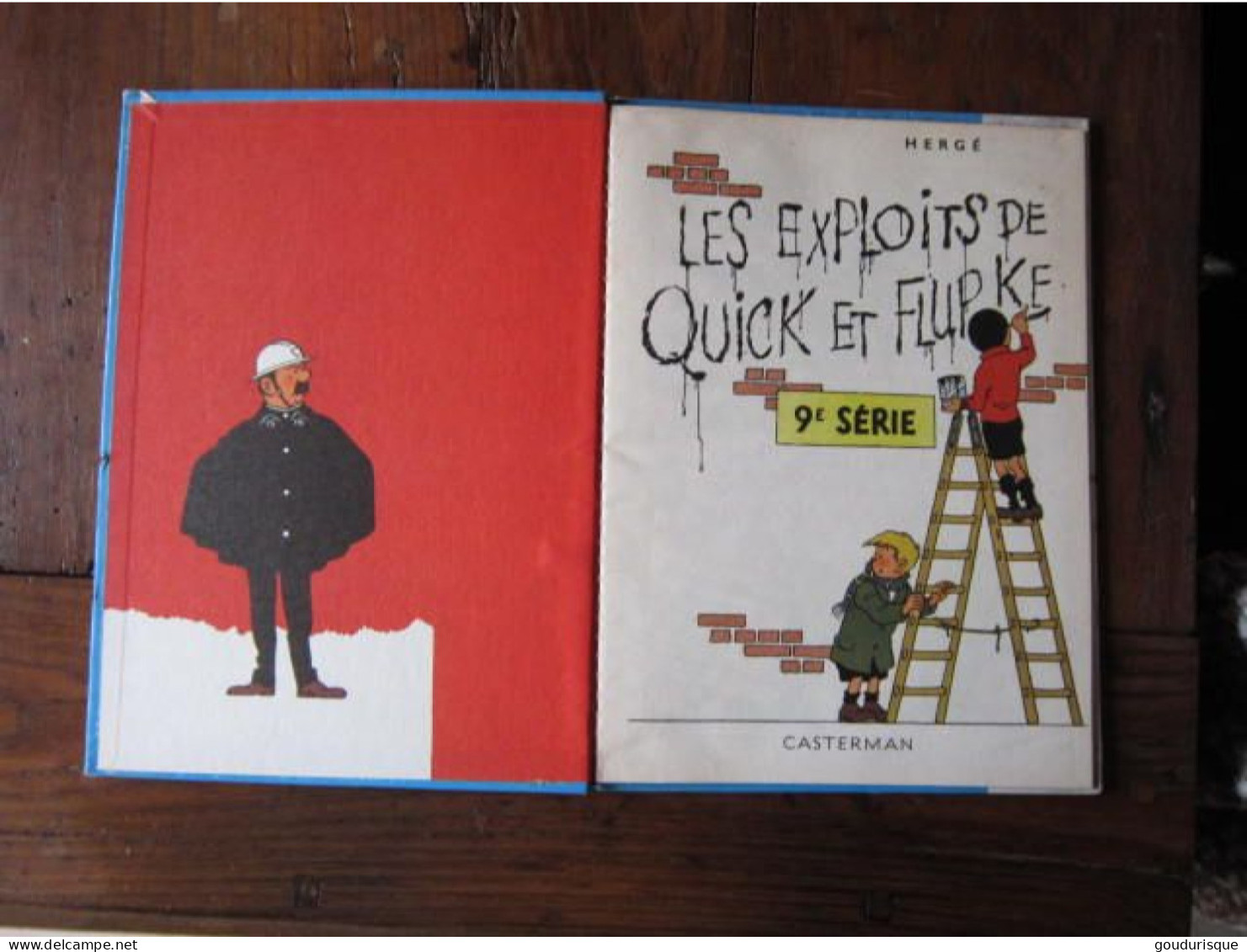 LES EXPLOITS DE QUICK ET FLUPKE  9 SERIE  HERGE - Quick Et Flupke