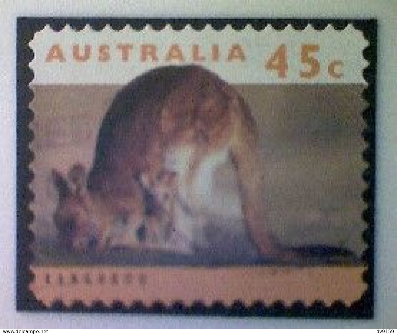 Australia, Scott #1289, Used (o), 1994, Wildlife Series, Kangaroo And Joey, 45¢, Orange And Multicolored - Usati