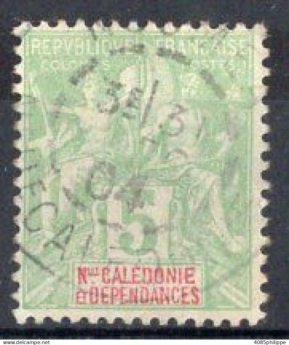 Nvelle CALEDONIE Timbre Poste N°59 Oblitéré TB Cote : 2.00€ - Used Stamps