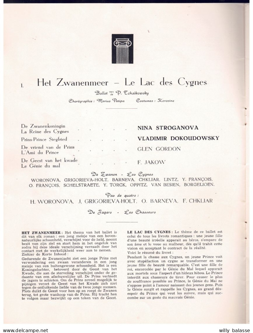 +++ Revue Ancienne En Français Et Néerlandais - GENT - GAND - KONINKLIJKE OPERA - Gala De Danses Des Floralies - 1950 // - Programmes