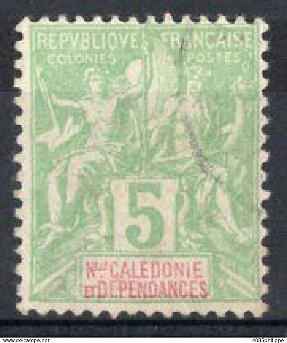 Nvelle CALEDONIE Timbre Poste N°59 Oblitéré TB Cote : 2.00€ - Usados