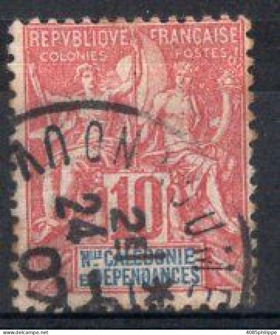 Nvelle CALEDONIE Timbre Poste N°60 Oblitéré TB Cote : 2.00€ - Used Stamps