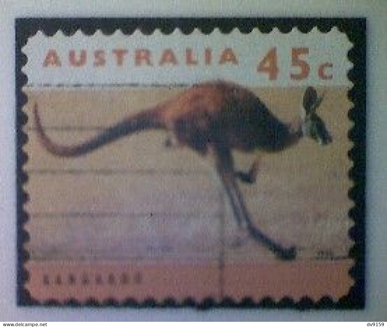 Australia, Scott #1288, Used (o), 1994, Wildlife Series, Kangaroo, 45¢, Orange And Multicolored - Usados