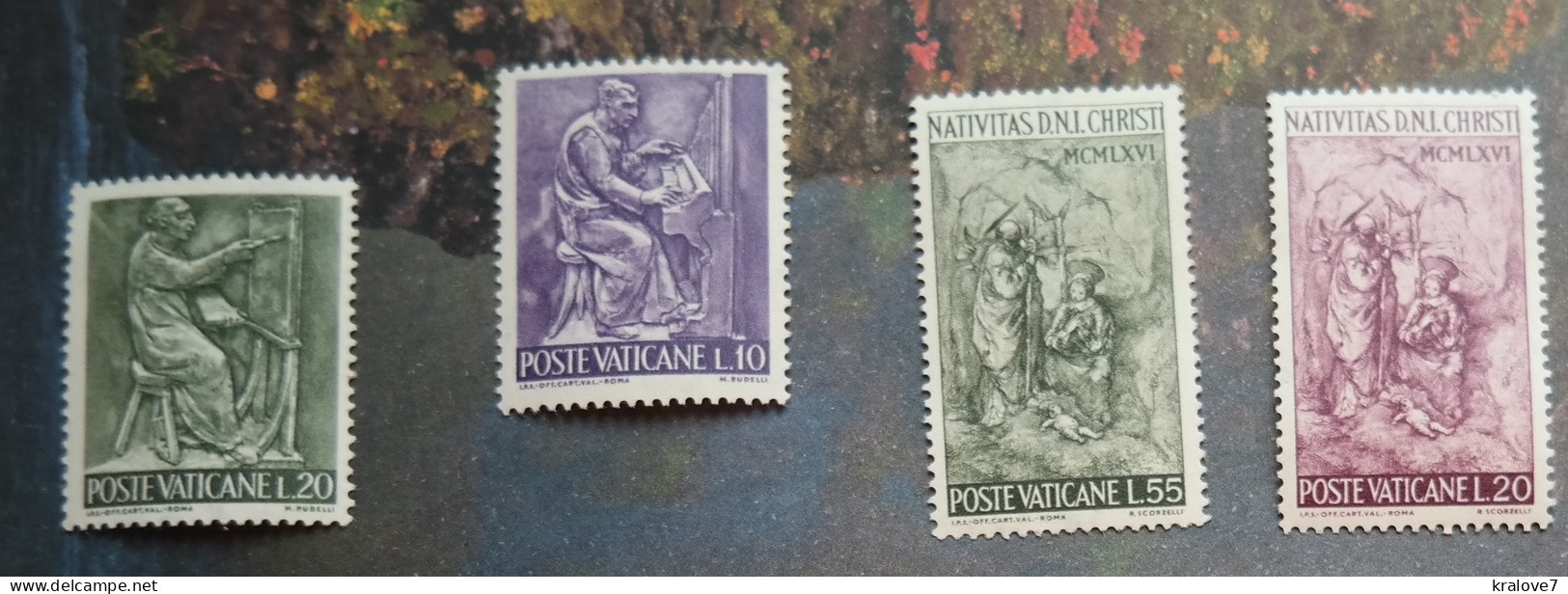 VATICAN 1964 NOEL NATIVITAS MNH HOLY SEE CHRISTMAS - Unused Stamps