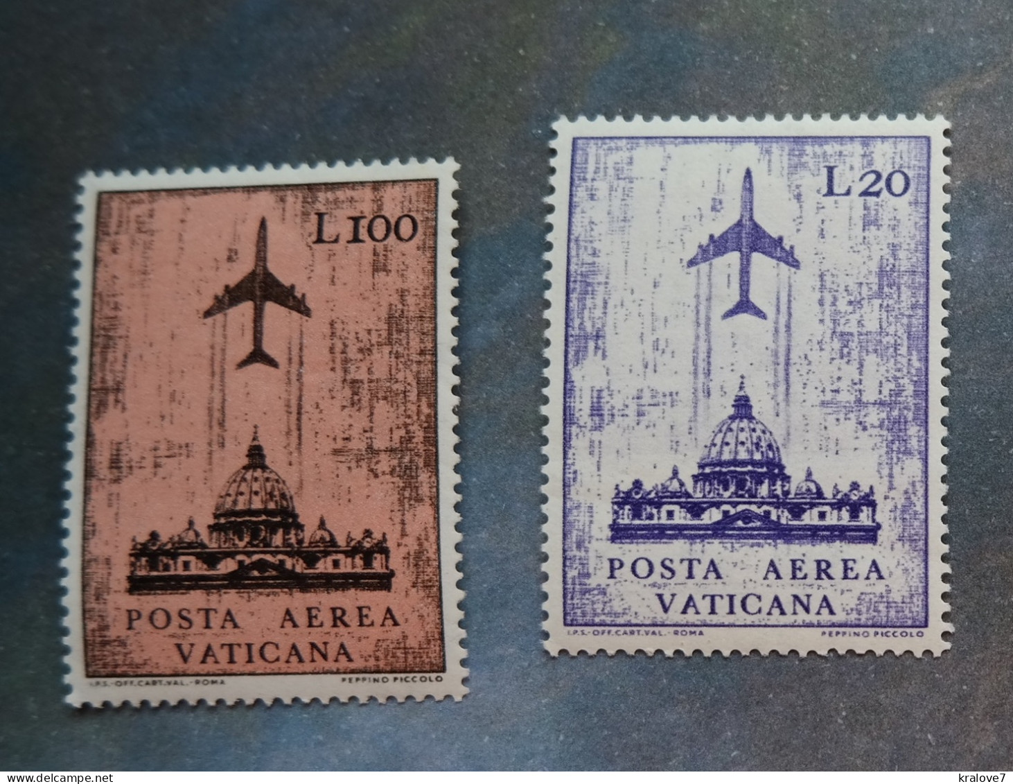 VATICAN 1964 POSTE AERIENNE MNH HOLY SEE PLANES AIR MAIL - Ungebraucht