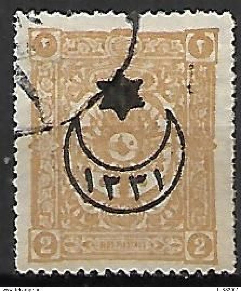 TURQUIE    -   1915 .  Y&T N° 211 Oblitéré.  Surchargé. - Used Stamps