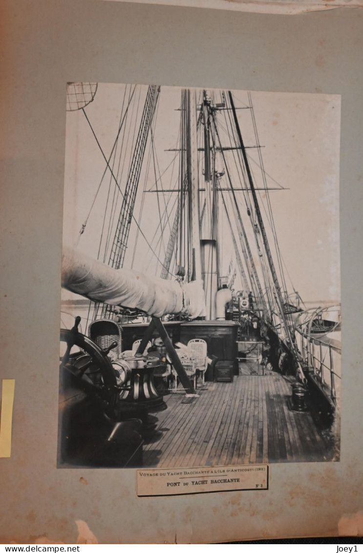 Anticosti ,l'Album photo qui raconte l histoire de l'ile d ' Anticosti après l achat de l ile par Henri Menier en 1895