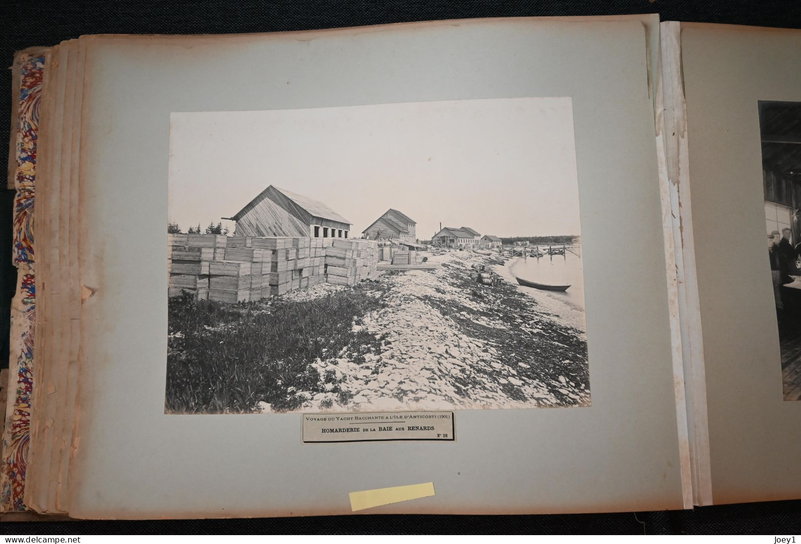 Anticosti ,l'Album photo qui raconte l histoire de l'ile d ' Anticosti après l achat de l ile par Henri Menier en 1895