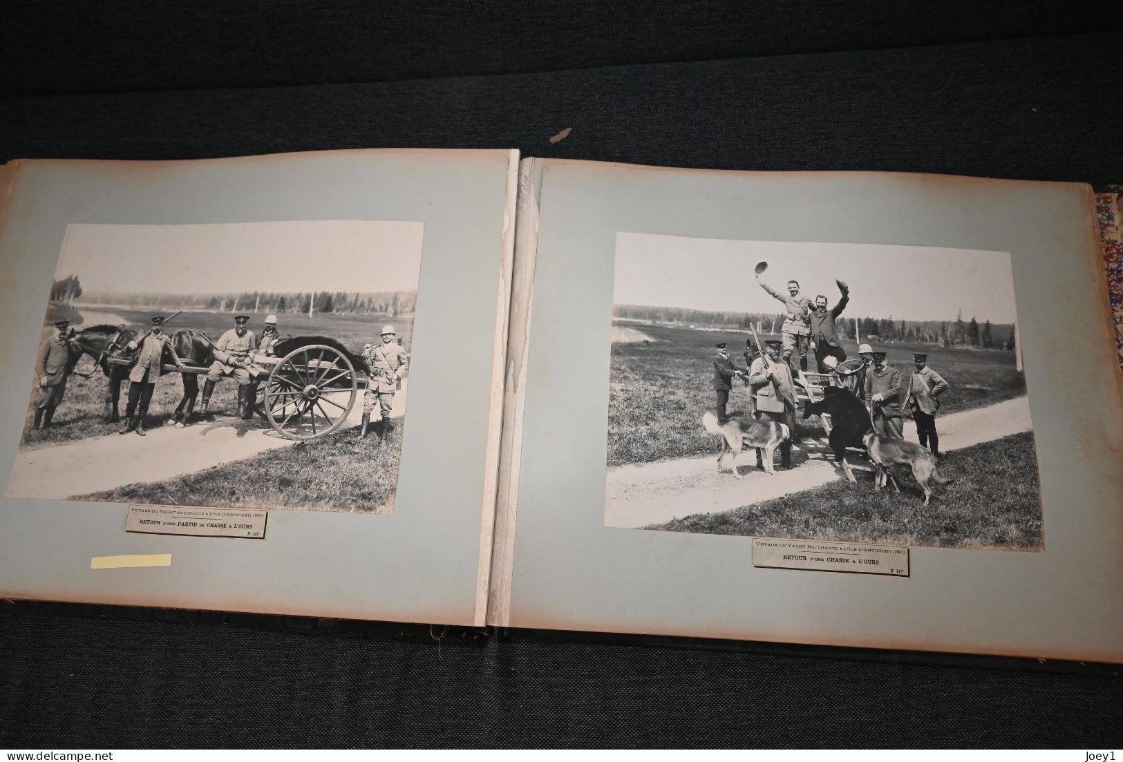 Anticosti ,l'Album photo qui raconte l histoire de l'ile d ' Anticosti après l achat de l ile par Henri Menier en 1895