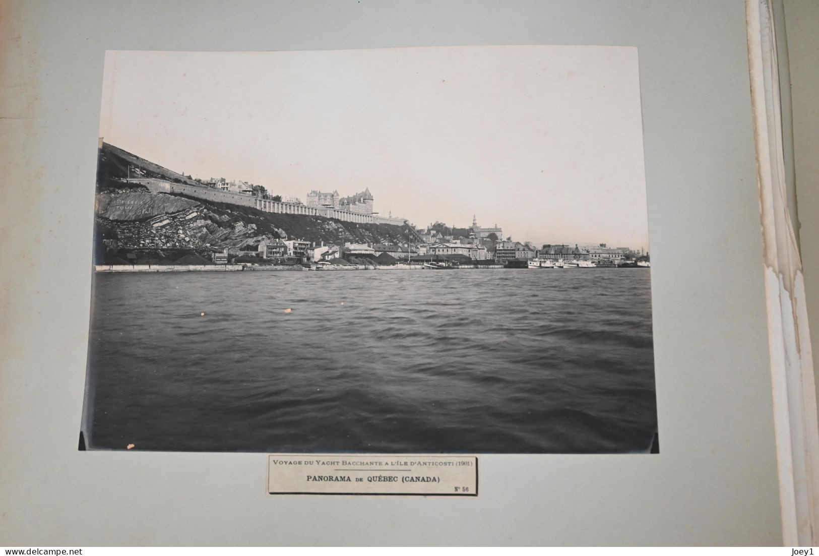 Anticosti ,l'Album photo qui raconte l histoire de l'ile d ' Anticosti après l achat de l ile par Henri Menier en 1895